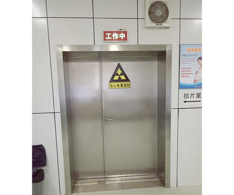 Porta de Proteção contra Radiação em Aço para Radiografia Médica com Personalização de Altura de 1700mm-2300mm