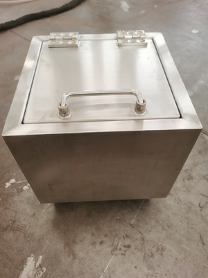 Fonte radioativa personalizada para conduzir a caixa protegida para o armazenamento do transporte do isótopo