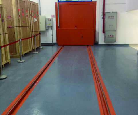 Material de vedação de neopreno ou silicone com retardador de emissões Altura da entrada 1700 mm-2300 mm para edifícios comerciais