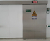 Porta de proteção contra radiação de painel de aço inoxidável para hospital