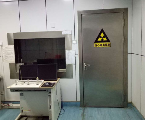 Porta de proteção contra radiação de neopreno ou silicone com altura de 1700 mm-2300 mm e revestimento em pó ou acabamento de aço inoxidável