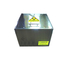 Caixa protegida ligação do armazenamento e do transporte de materiais radioativos com sinal da radiação ionizante
