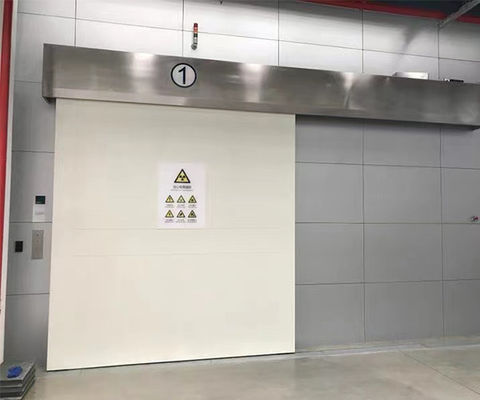 Porta de Proteção contra Radiação com Vedação de Neoprene ou Silicone com Acabamento em Pintura Eletrostática ou Aço Inoxidável e Altura de 1700mm-2300mm