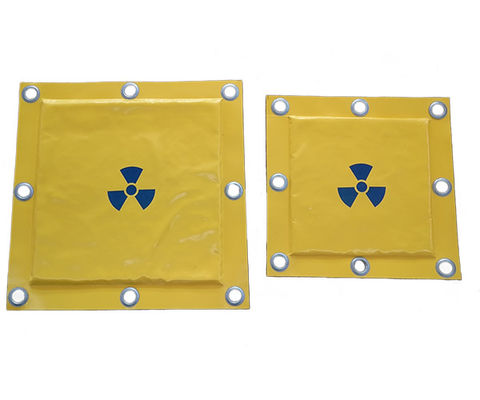 Manta de Blindagem de Chumbo de Alta Pureza (99,994%) com Revestimento de TPU - Tamanho Personalizável 500mm-1000mm para Proteção contra Radiação