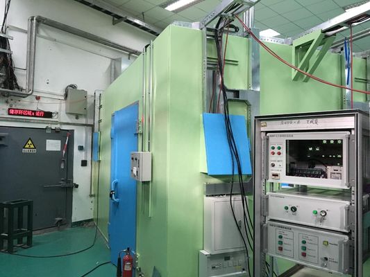 Armazém de blindagem de feixe síncrono com estrutura de montagem modular de blindagem de raios físicos de alta energia e limiar desmontável