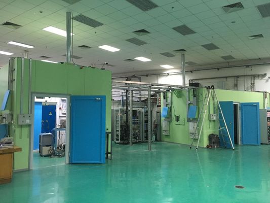 Armazém de blindagem de feixe síncrono com estrutura de montagem modular de blindagem de raios físicos de alta energia e limiar desmontável